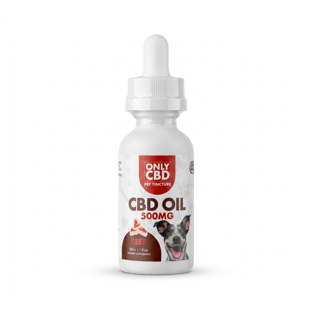 Only CBD Pet Tincture 500mg - Beef