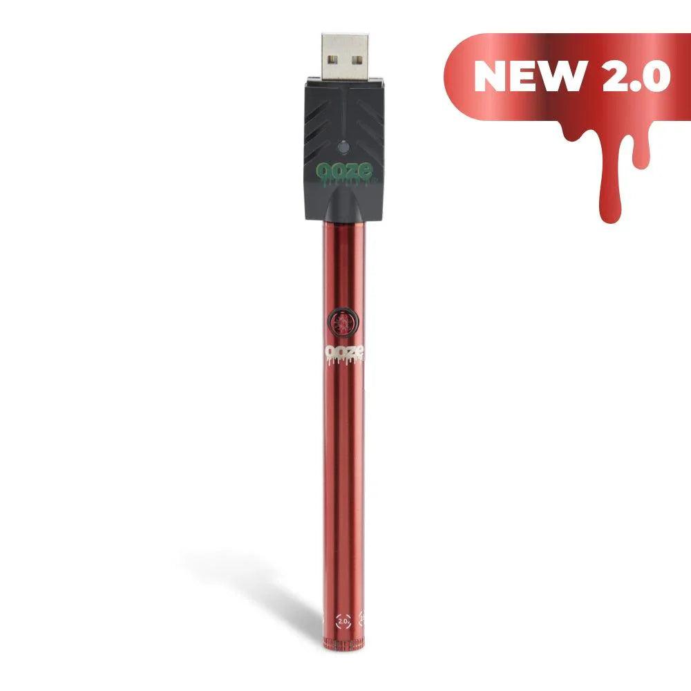 Ooze Twist Slim Pen 2.0 Flex Temp Battery | 510 Thread Battery | HQD Tech USA