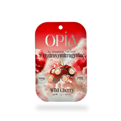 Opia 7 Hydroxymitragynine Chewable Tablets 20MG (4ct) | Tablets shots | HQD Tech USA