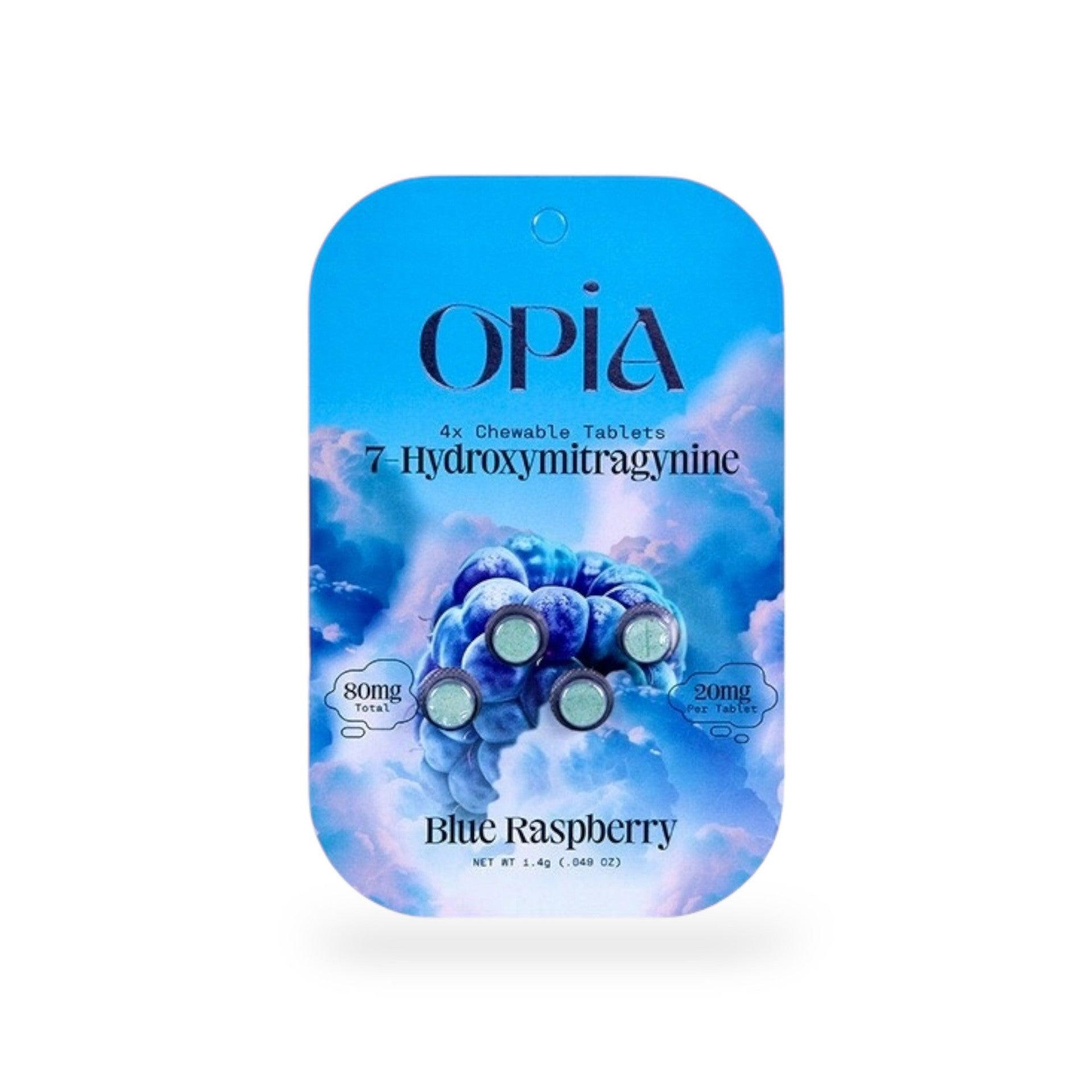 Opia 7 Hydroxymitragynine Chewable Tablets 20MG (4ct) | Tablets shots | HQD Tech USA