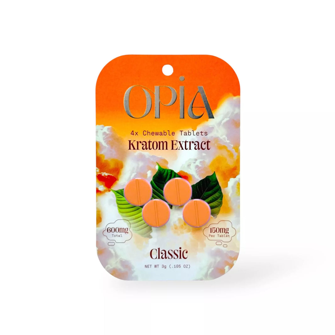 OPIA Mitragynine Kratom Extract Tablets 600MG (4Ct)