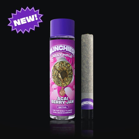 Delta Munchies Jelly Hole THCa Liquid Diamond Pre-Roll 2G