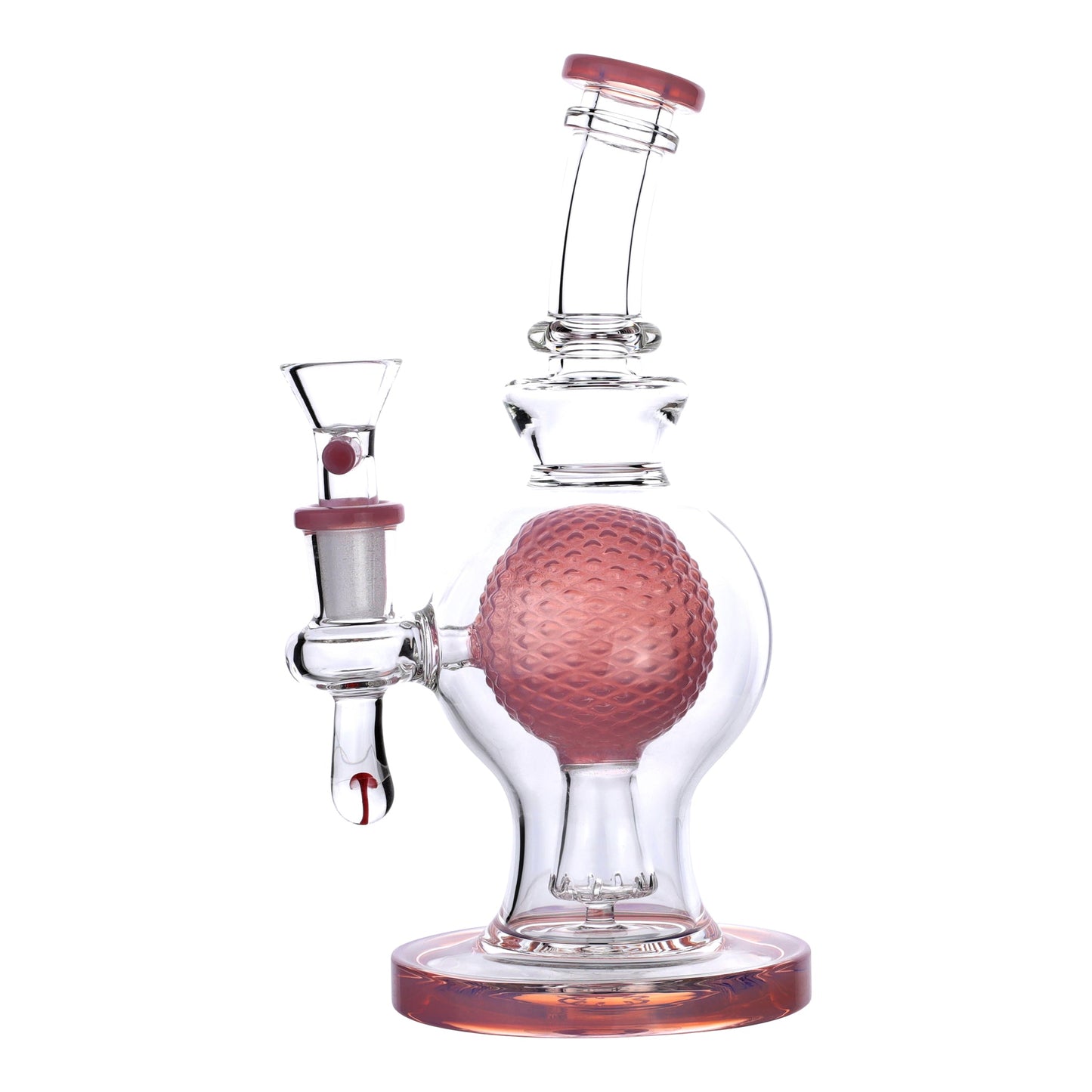 Pink Atmos-Sphere Bong - 8in