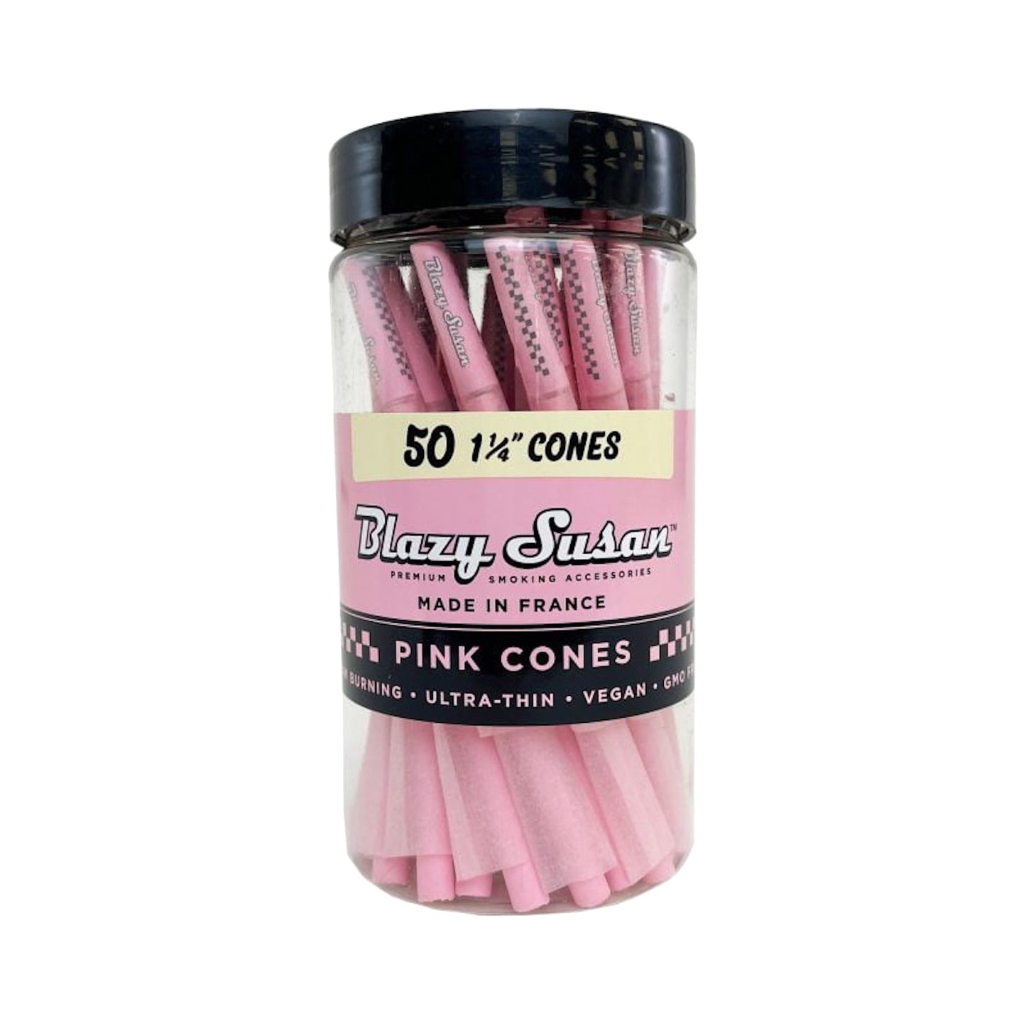 Pink Blazy Susan Cones - 50ct