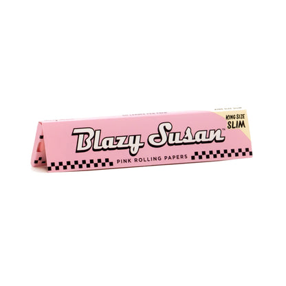 Pink Blazy Susan Rolling Papers - 2 Pack