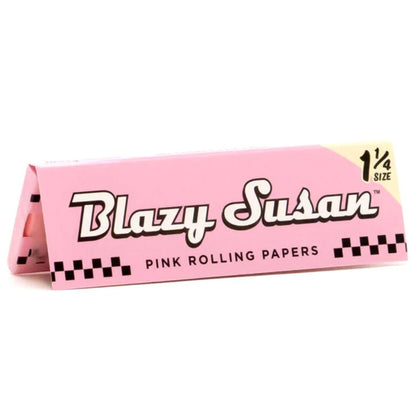 Pink Blazy Susan Rolling Papers - 2 Pack