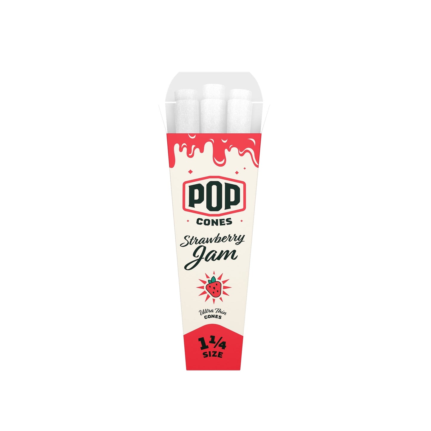 Pop Cones Ultra Thin 1 1/4" - 6ct