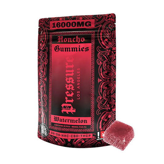 Pressure Honcho Blend Watermelon Gummies - 16,000mg - hqdtechusa