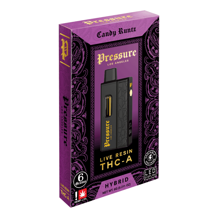 Pressure Live Resin THCa THCp Disposable Vape Pen 6G | THC Disposable Vapes | HQD Tech USA