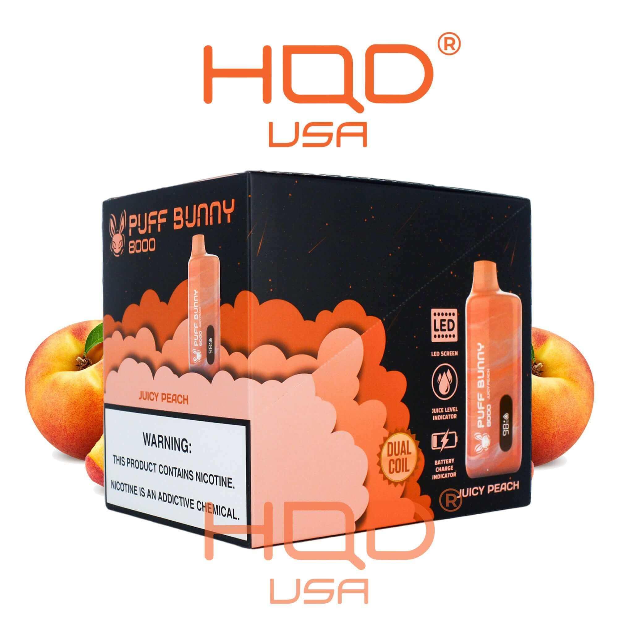 Puff Bunny 8000 Disposable Vape 10 Pck – HQD Tech USA