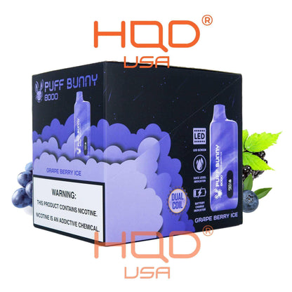 Puff Bunny (10-Pack) | Disposable Vapes | HQD Tech USA