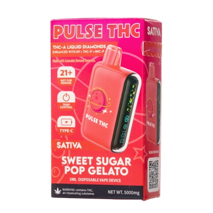 Pulse THC-A Liquid Diamonds Vaporizer - 5000mg