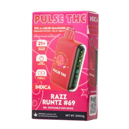 Pulse THC-A Liquid Diamonds Vaporizer - 5000mg