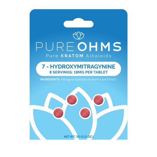 PureOHMs 7-Hydroxy Tablet- 72mg (4ct) - hqdtechusa