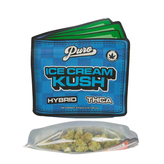 Puro Ice Cream Kush Silver Line THC-A Flower - 3.5g