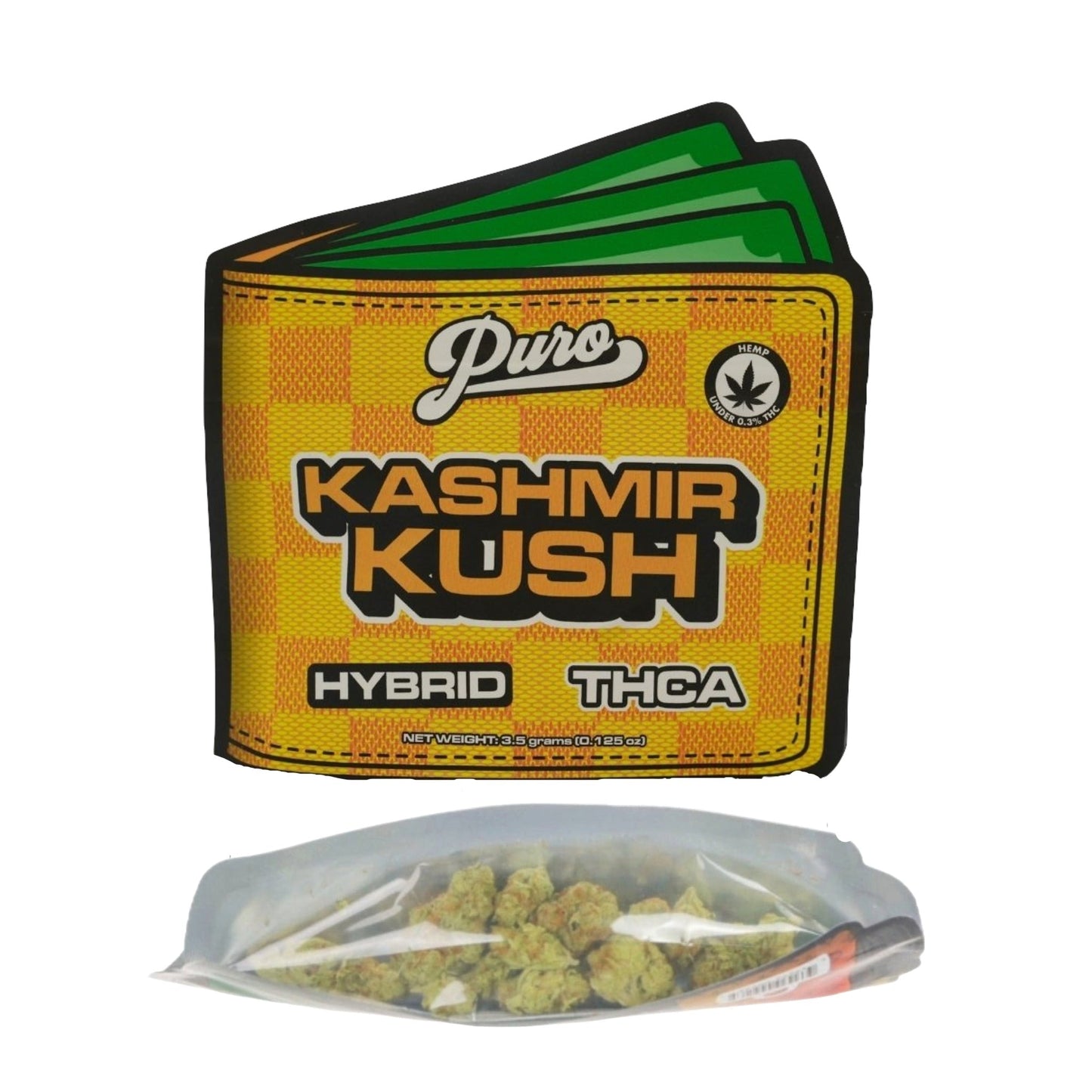 Puro Kashmir Kush Silver Line THC-A Flower - 3.5g