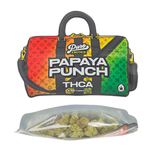 Puro Papaya Punch THC-A Flower - 3.5g - hqdtechusa