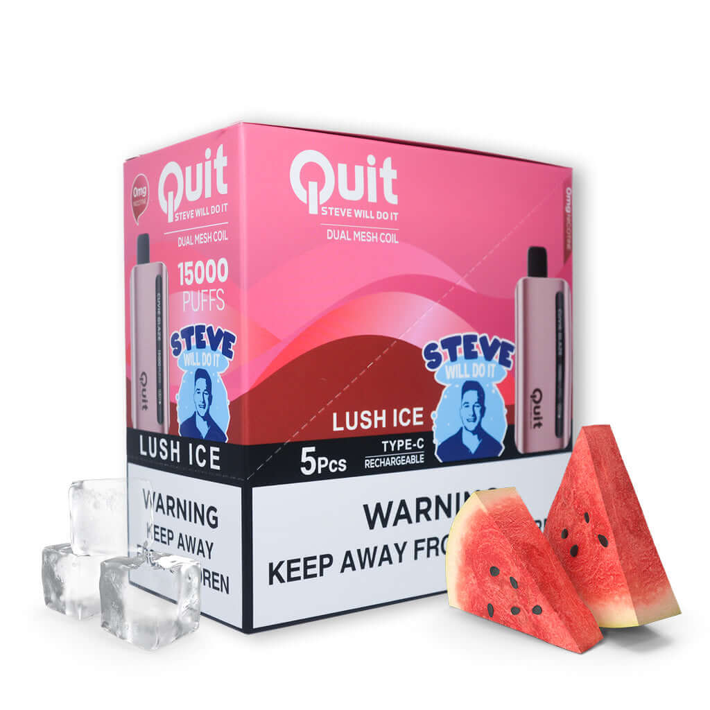 Quit, Steve Will Do It! Cuvie Glaze (0% Nicotine) (5-Pack) - hqdtechusa