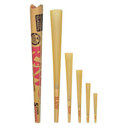 RAW 5 Stage RAWket Launcher | Rolling Papers | HQD Tech USA