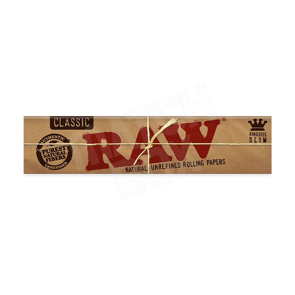 RAW Classic King Size Slim Rolling Papers - hqdtechusa