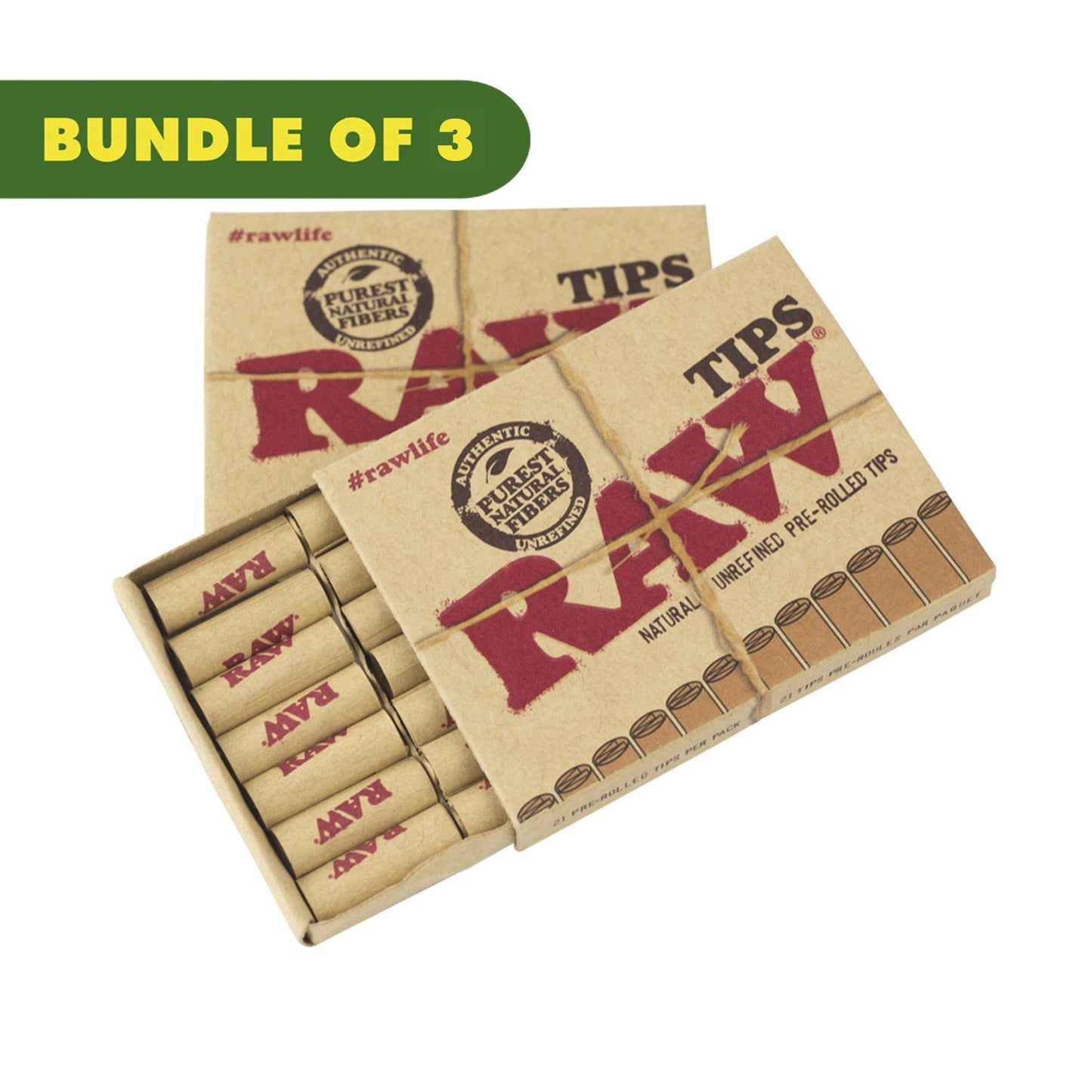 RAW Pre-Rolled Tips