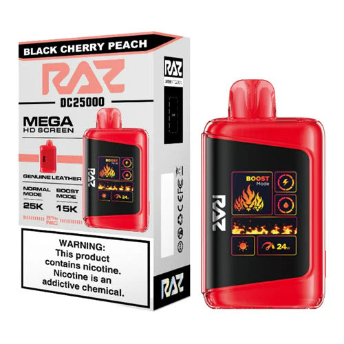 RAZ DC25000 Disposable Vape with Full Color Animation