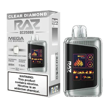 RAZ DC25000 Disposable Vape with Full Color Animation