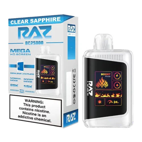 RAZ DC25000 Disposable Vape with Full Color Animation