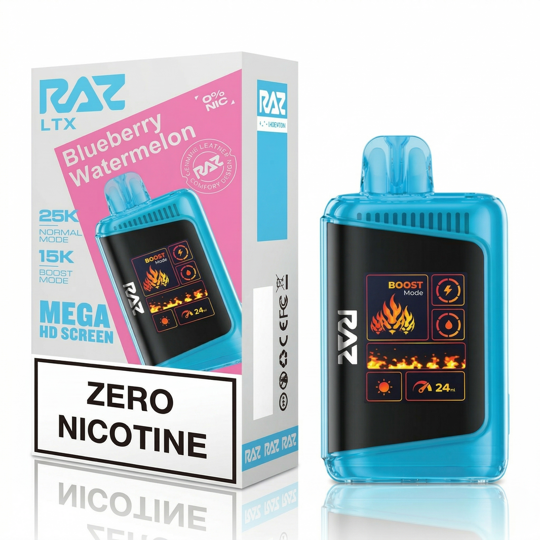 RAZ LTX 25K Zero Nicotine Disposable Vape