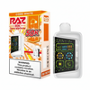 RAZ RX Dew Edition disposable vape with 50K puffs, featuring norm boost super modes and colorful display
