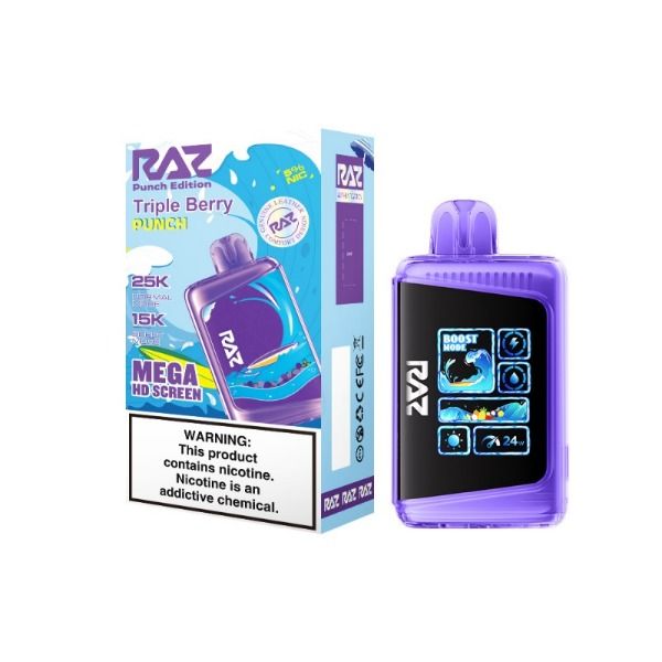 RAZ DC25000 Disposable Vape with Full Color Animation