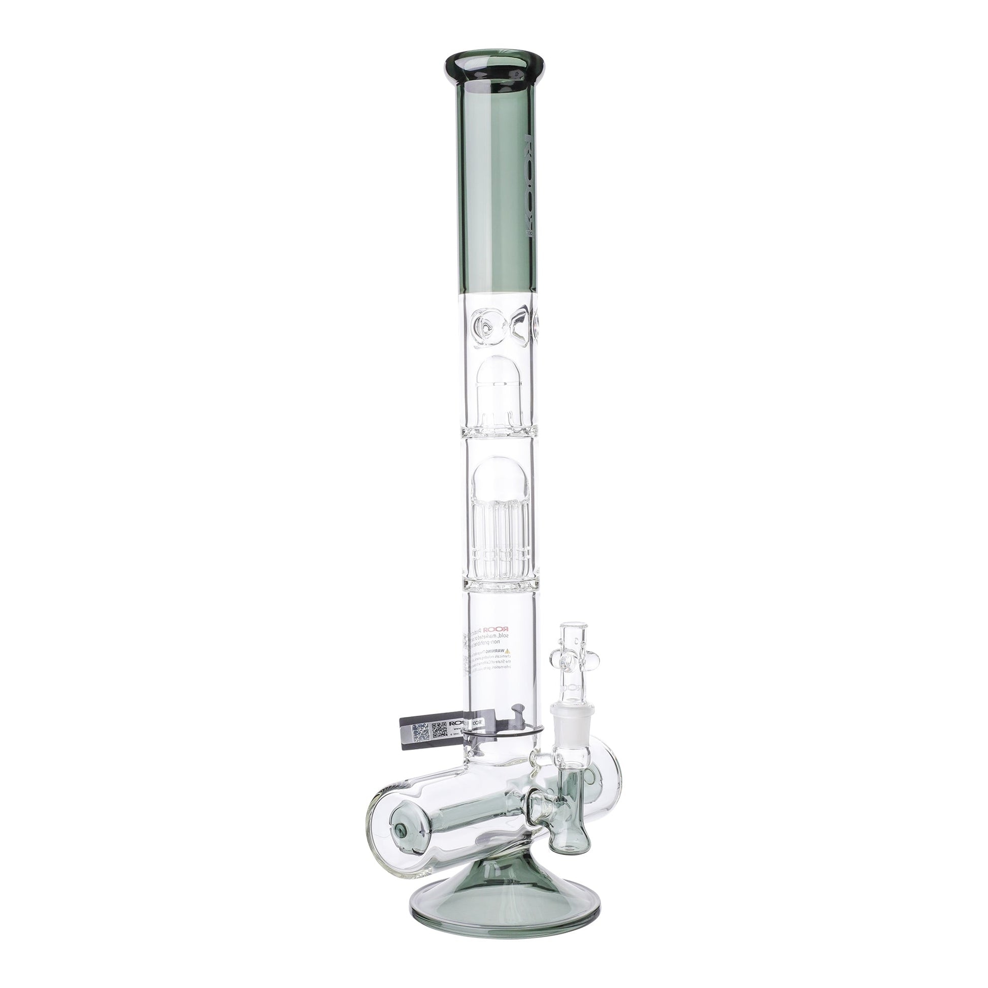 ROOR Tech Tree Perc Inline Bong - 18in - hqdtechusa