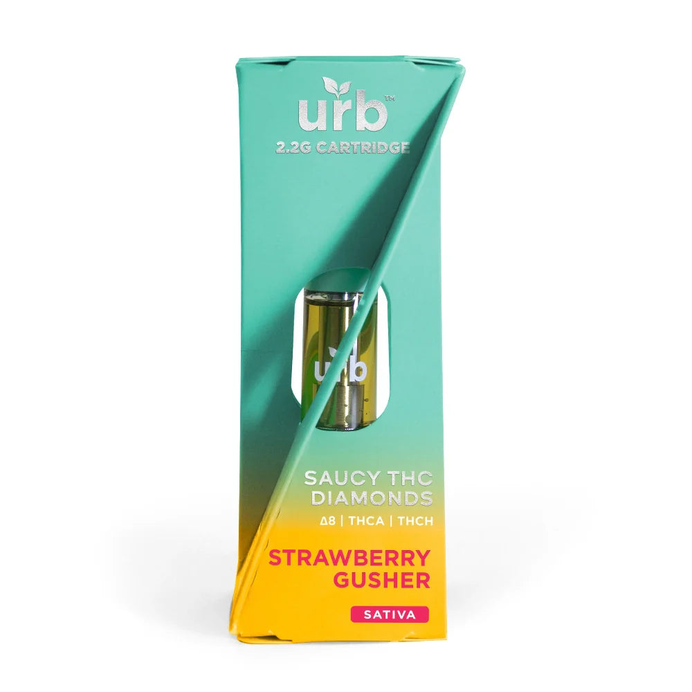 URB Saucy THC Diamonds Cartridge 2.2G