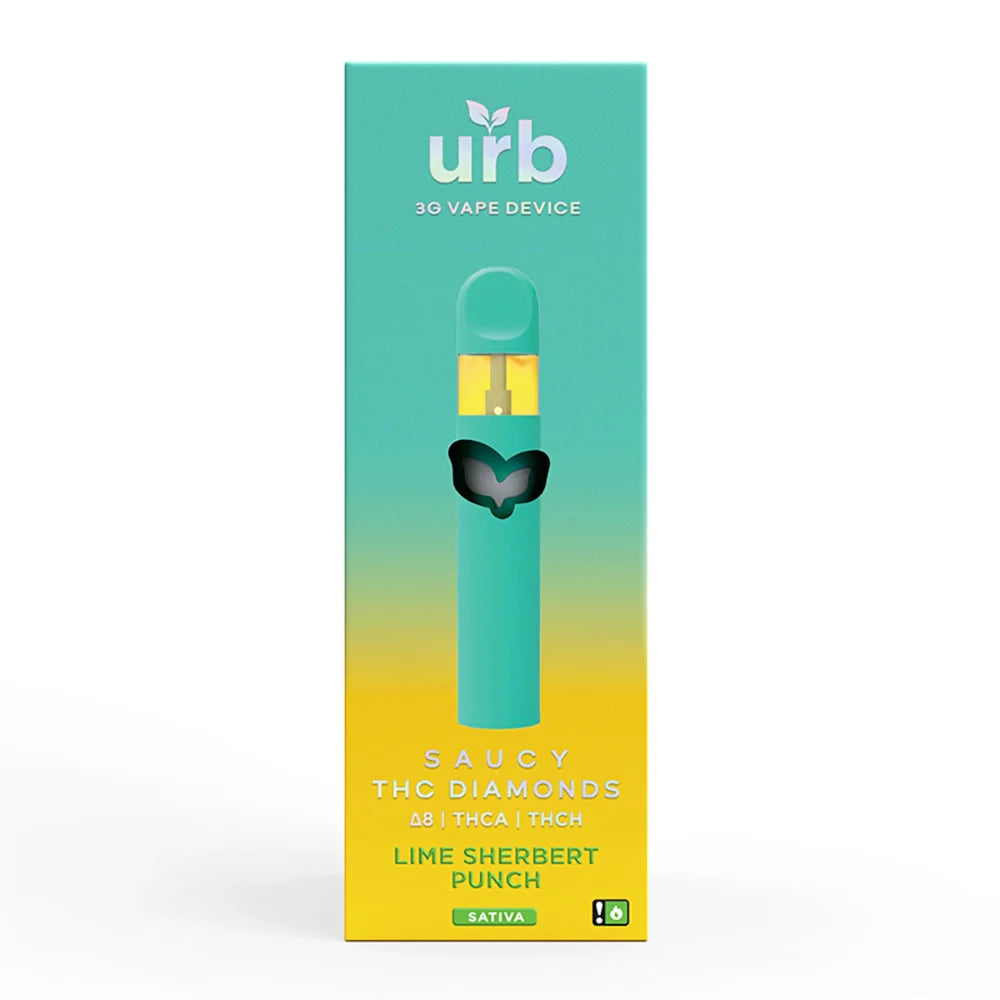 Urb Saucy THC Diamonds Disposable 3ML