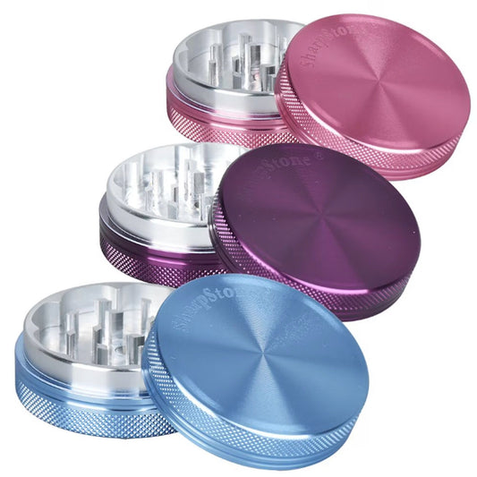 Sharpstone Solid Top 2 Piece Metal Grinder - 55mm - hqdtechusa