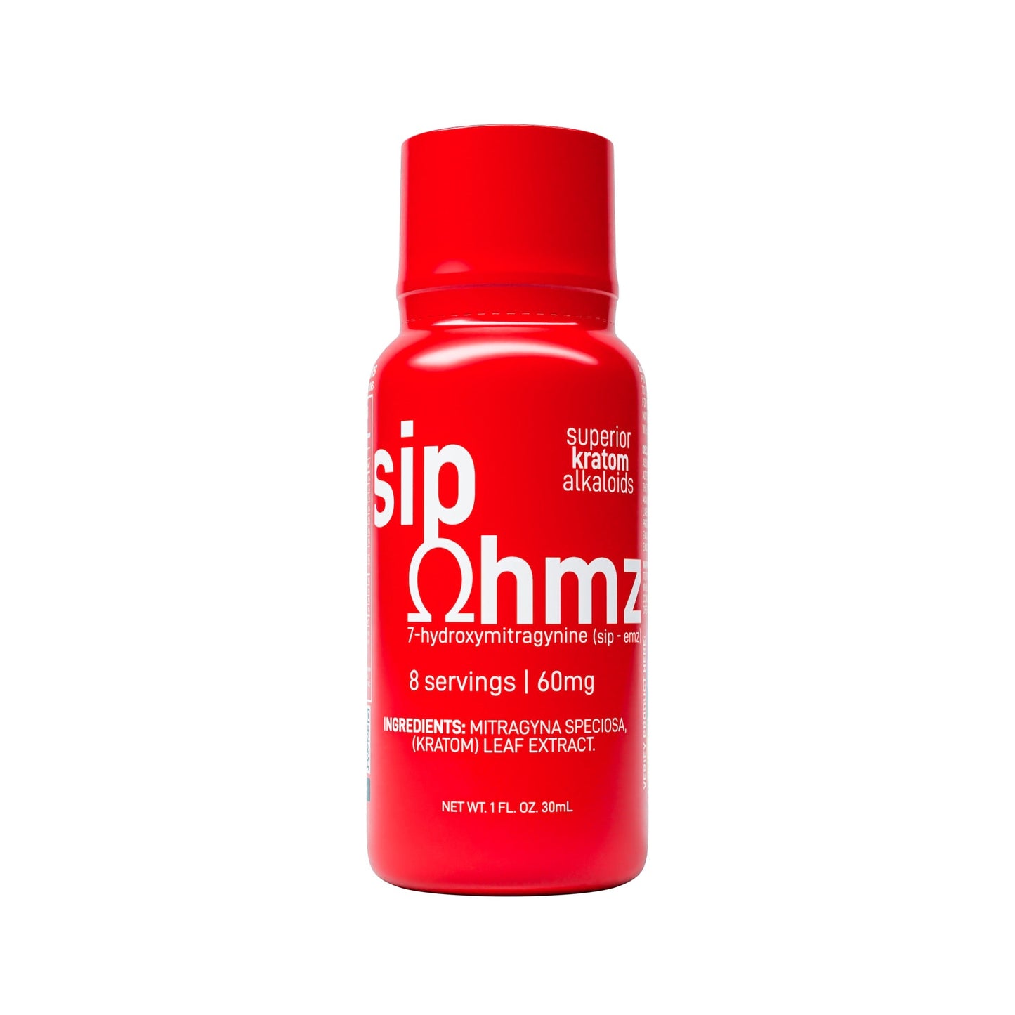 Sip Ohmz 7-Hydroxymitragynine Shot - 60mg - hqdtechusa