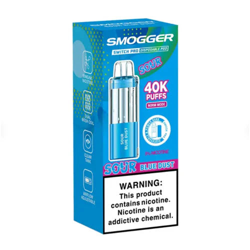 Smogger Switch Pro 40K Refill Pod HQD Tech USA Smogger Switch Pro 40K Refill Pod HQD Tech USA