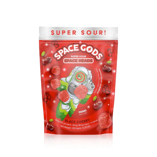 Space Heads THC + CBD Sour Gummies - 900mg