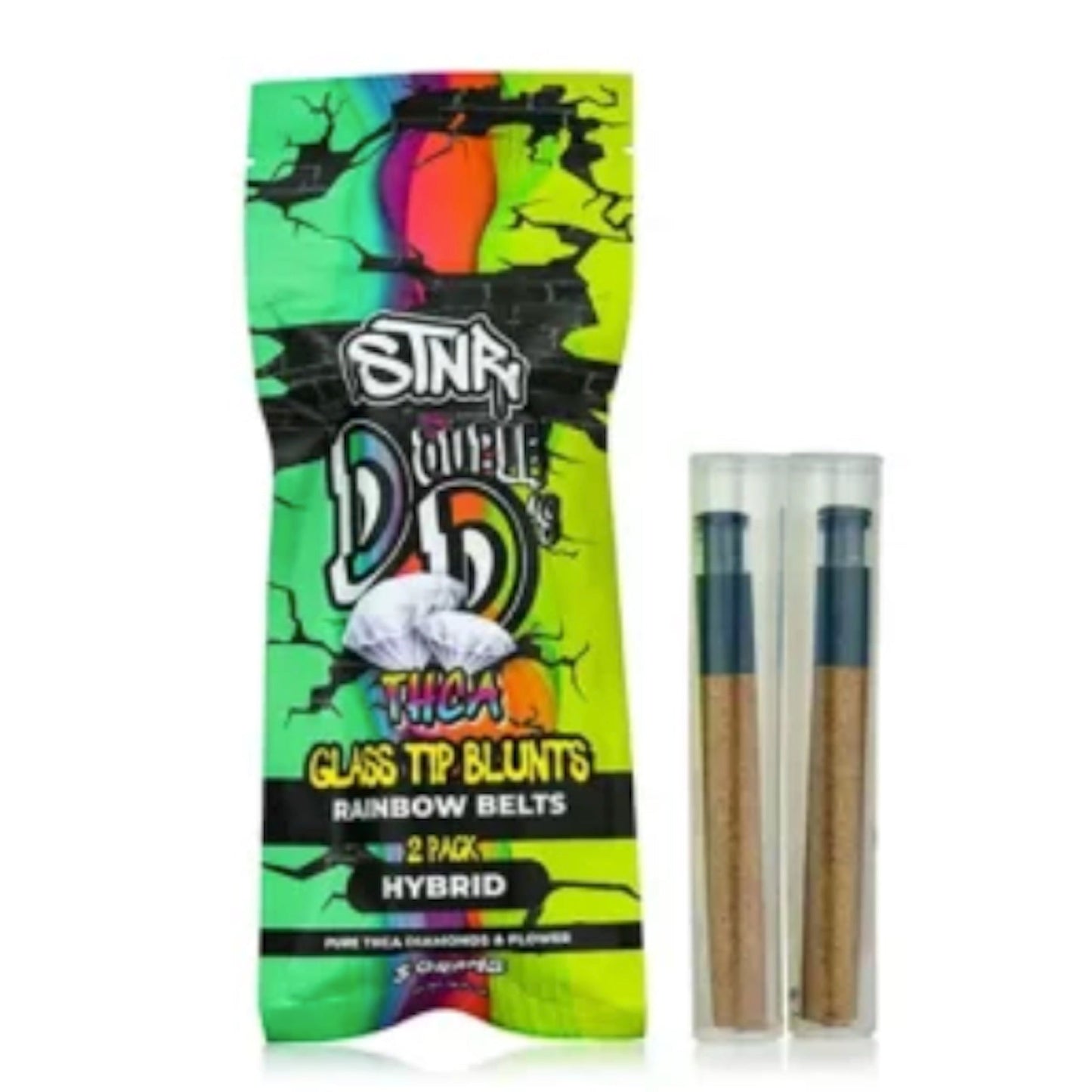 STNR Double Ds Glass Tip THC-A Blunt - 3g