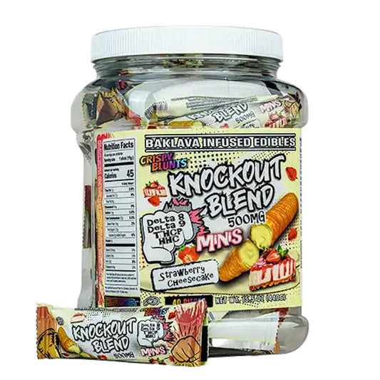 STNR Knock Out Blend Crispy Blunts - 500mg