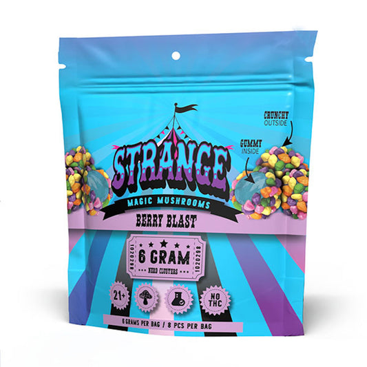 Strange Magic Mushroom Berry Blast Clusters - 6000mg - hqdtechusa