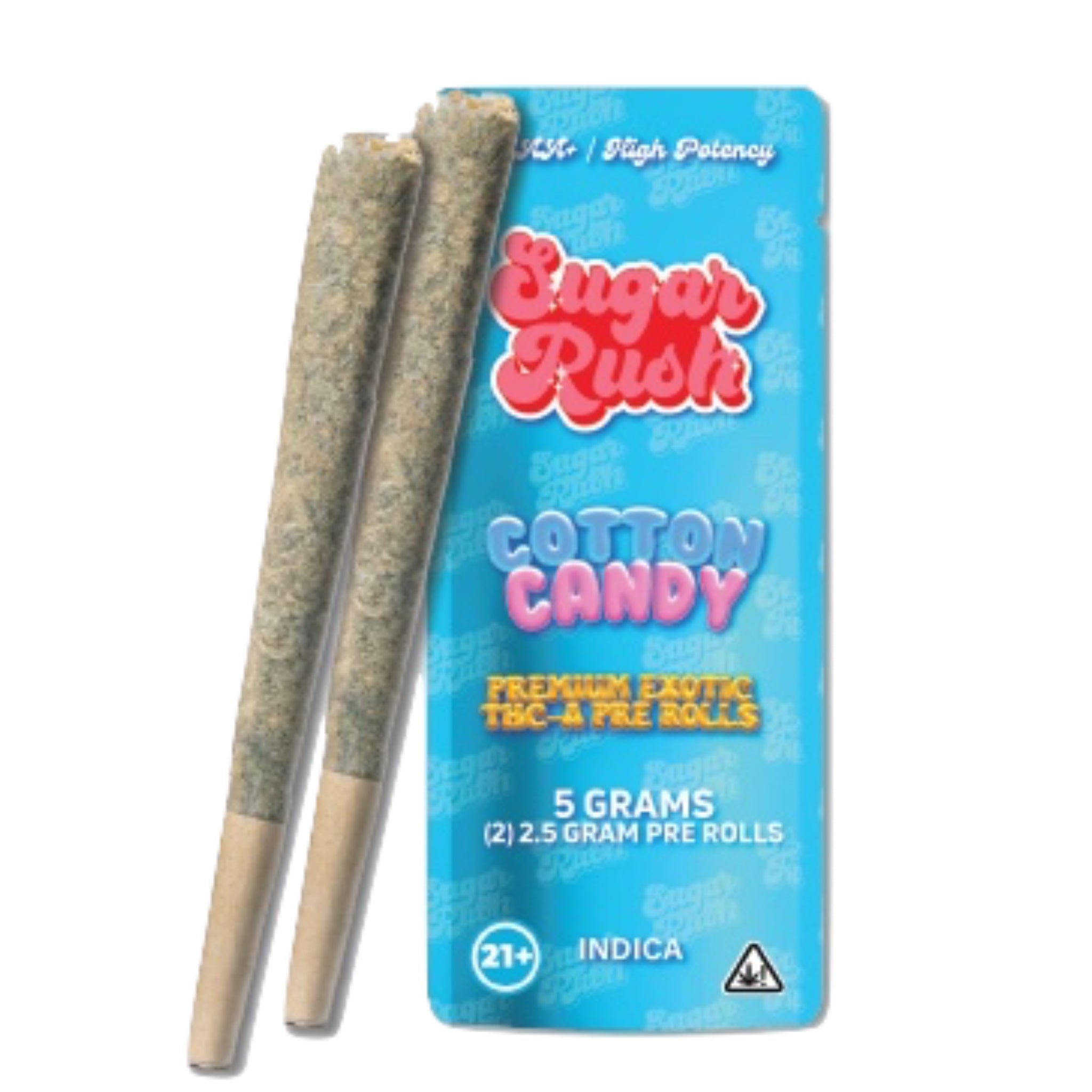 Sugar Rush Premium Exotic Thca Pre Rolls - 5g – Hqdtechusa