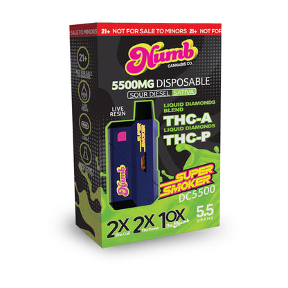 Super Smoker THC-A + THC-P Vaporizer - 5.5g - hqdtechusa