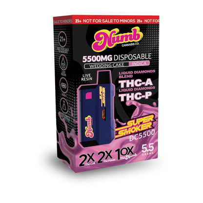 Super Smoker THC-A + THC-P Vaporizer - 5.5g - hqdtechusa