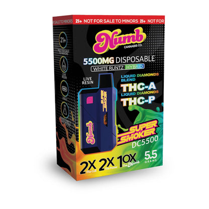 Super Smoker THC-A + THC-P Vaporizer - 5.5g - hqdtechusa