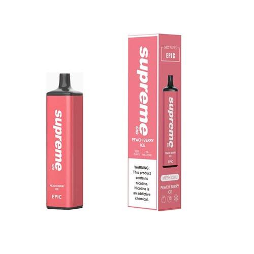 supreme disposable vape Supreme Epic 5000 Disposable Vape – HQD Tech USA