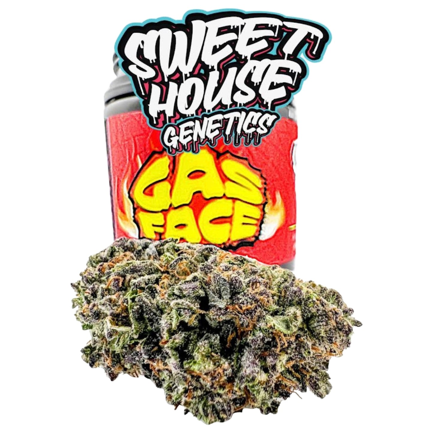 Sweet House Genetics Premium Gas Face THC-A Flower - 3.5g - hqdtechusa