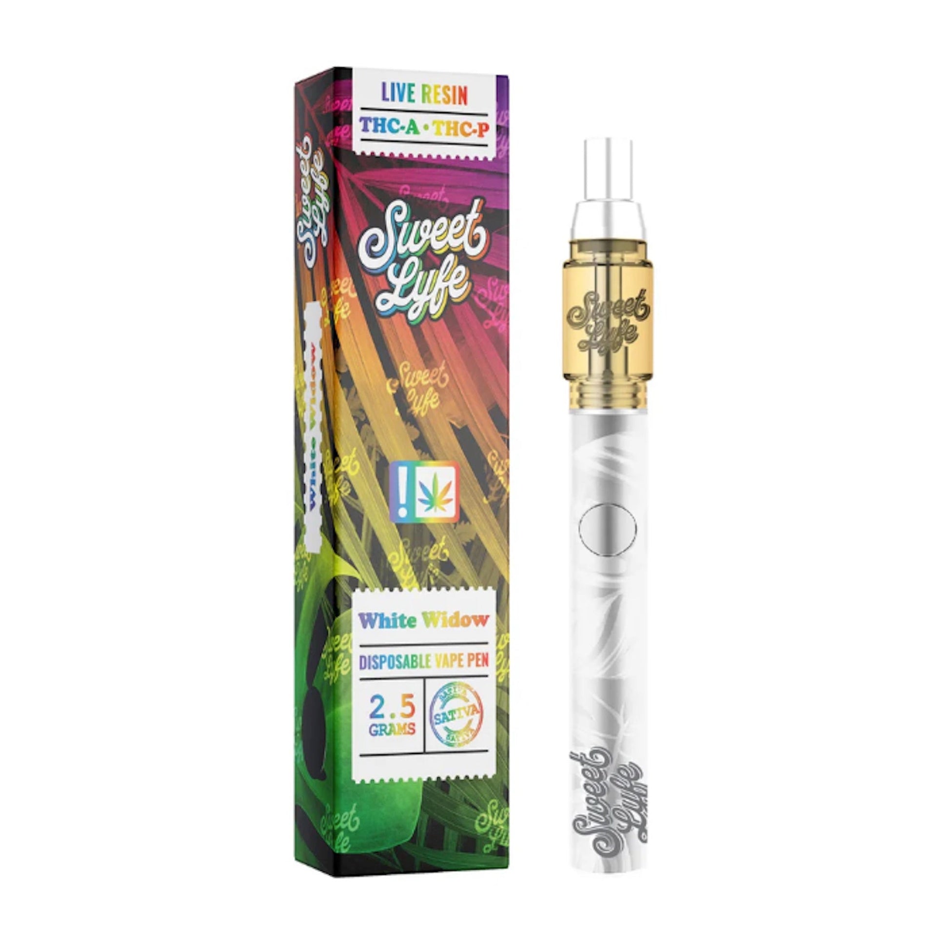 Sweet Lyfe Live Resin THC-A Vaporizer - 2500mg - hqdtechusa