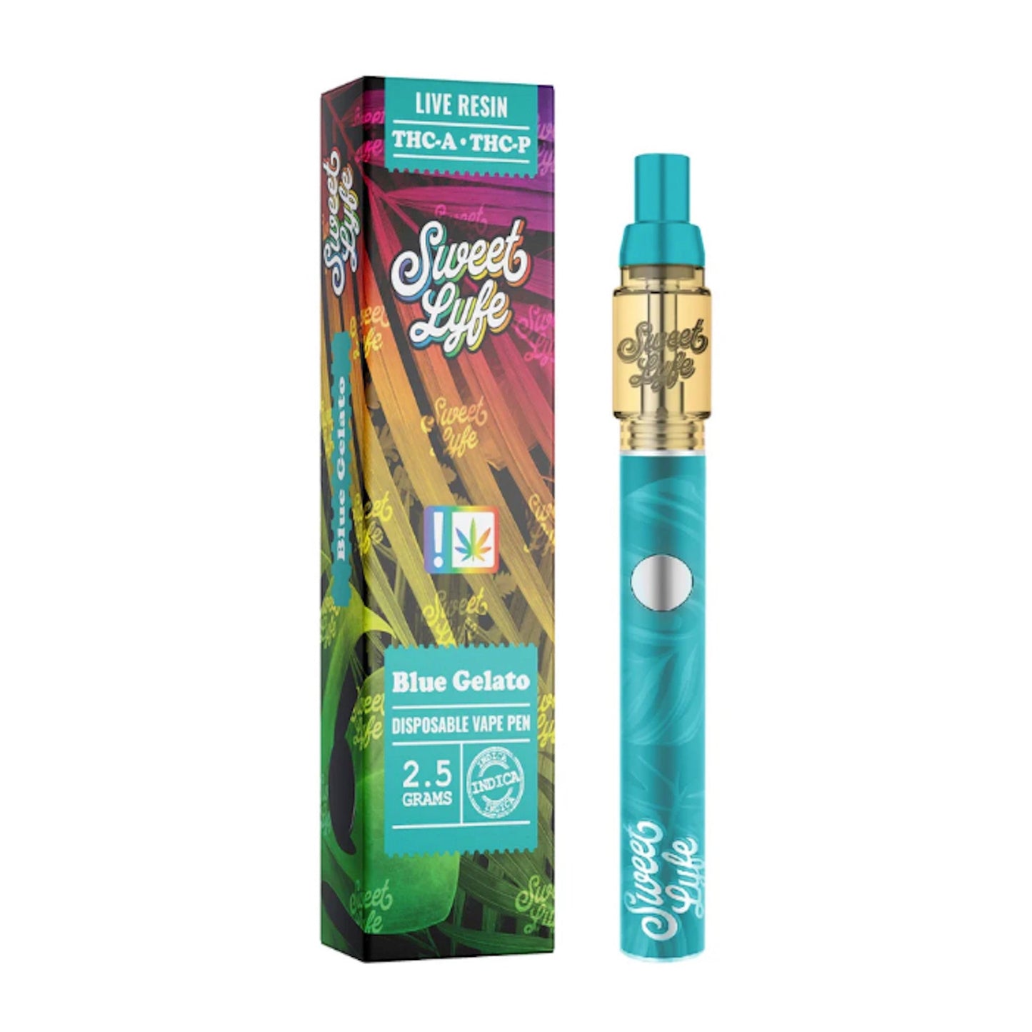 Sweet Lyfe Live Resin THC-A Vaporizer - 2500mg - hqdtechusa