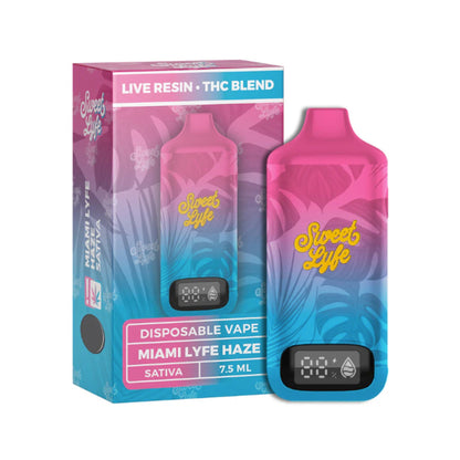 Sweet Lyfe Live Resin THC-A Vaporizer - 7500mg